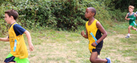 And they're off!  U9 represented by Christopher Solomon.